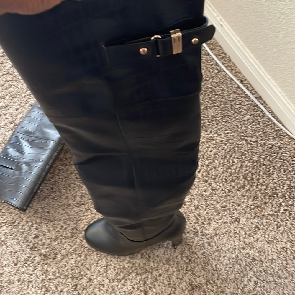 Black Thigh High boots